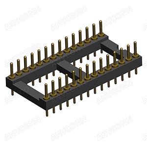 PH2.54  IC Sockets Male Dual Row 180° DIP