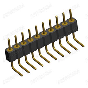 PH2.00  IC Sockets Male Single Row 90° DIP