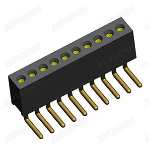 PH1.27  IC Sockets Female Single Row 90° DIP